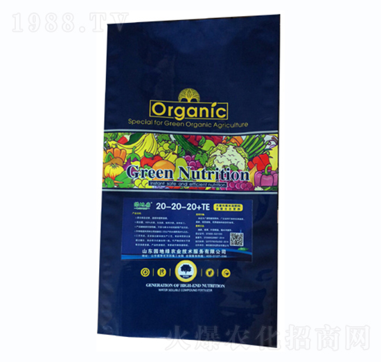 水溶肥20-20-20+TE-綠地園