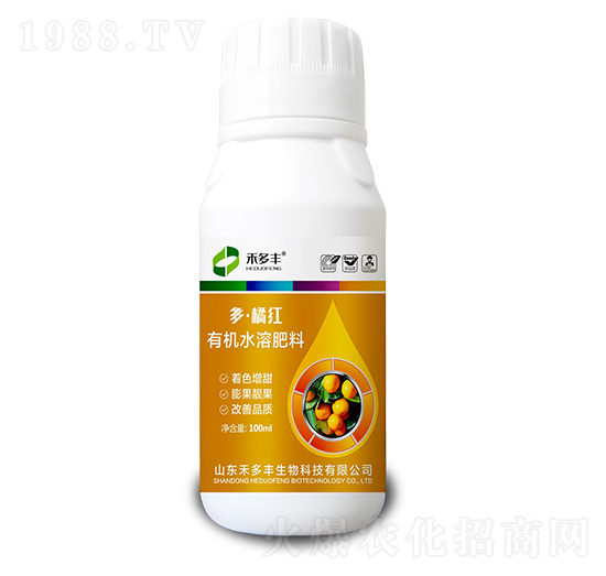 有機水溶肥料-多橘紅-禾多豐