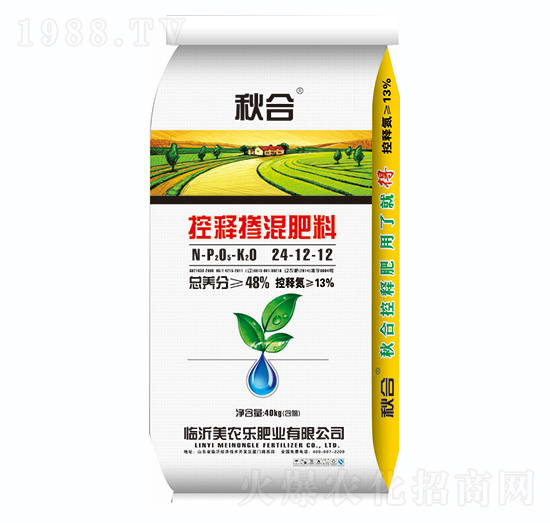 控釋摻混肥料24-12-12-秋合-美農(nóng)樂