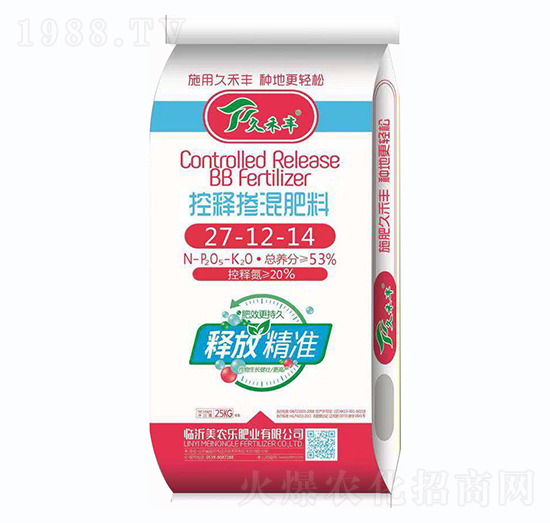 控釋摻混肥料27-12-14-久和豐-美農(nóng)樂(lè)