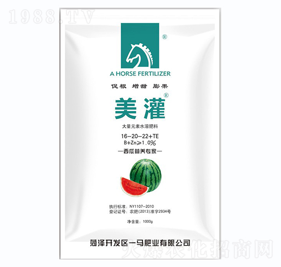 大量元素水溶肥料16-20-25+TE-美灌-一馬肥業(yè)