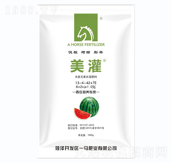 大量元素水溶肥料13-4-42+TE-美灌-一馬肥業(yè)