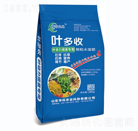 葉動(dòng)力提苗專用顆粒水溶肥-葉多收-華科農(nóng)業(yè)