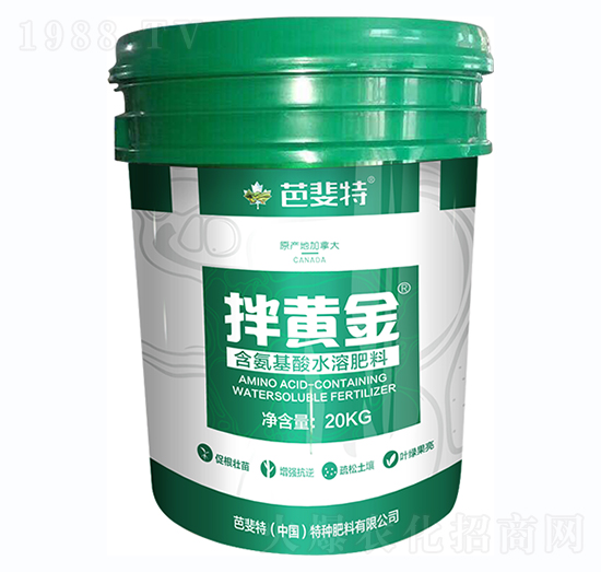 含氨基酸水溶肥-拌黃金-芭斐特
