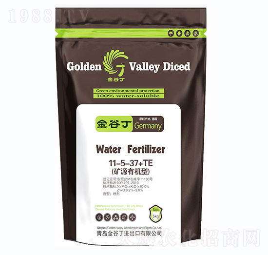 陽光高鉀有機(jī)礦源型大量元素水溶肥11-5-37+TE-金谷丁