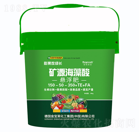 礦源海藻酸懸浮大量元素水溶肥150-50-350+TE+FA-金谷丁