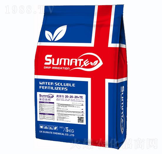 大量元素水溶肥20-20-20+TE-蔬美特