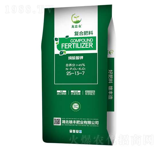 純硫酸鉀復(fù)合肥料25-13-7--雄豐肥業(yè)