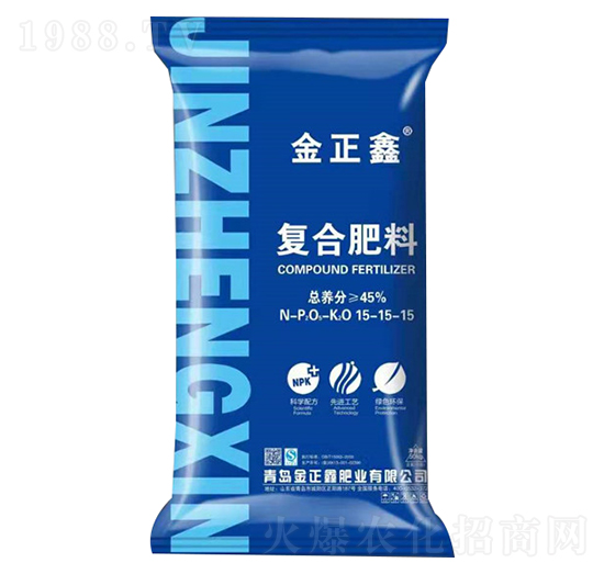 50kg復(fù)合肥料15-15-15-金正鑫