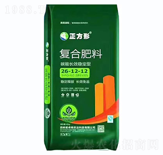 復合肥料26-12-12-正方形-卓尚農業(yè)