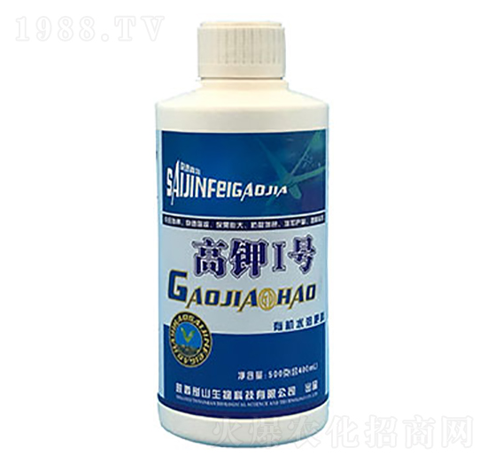 有機(jī)水溶肥料-高鉀一號-彤山生物