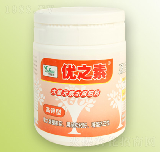 高鉀型大量元素水溶肥料-優(yōu)之素（瓶）-優(yōu)富斯