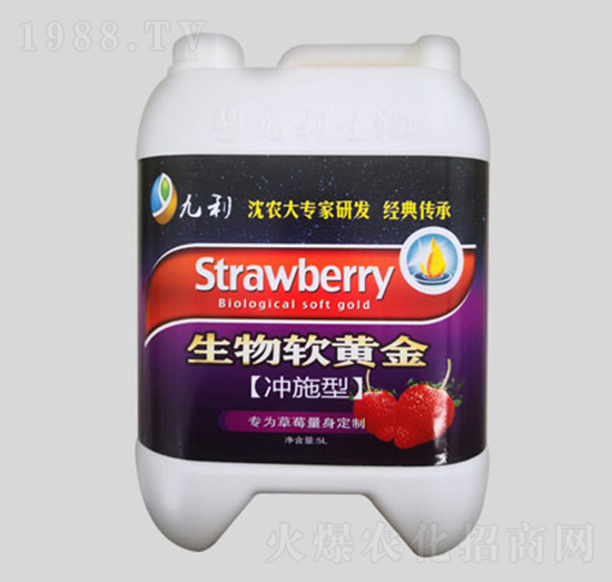 草莓專(zhuān)用沖施肥料-生物軟黃金-九利肥業(yè)