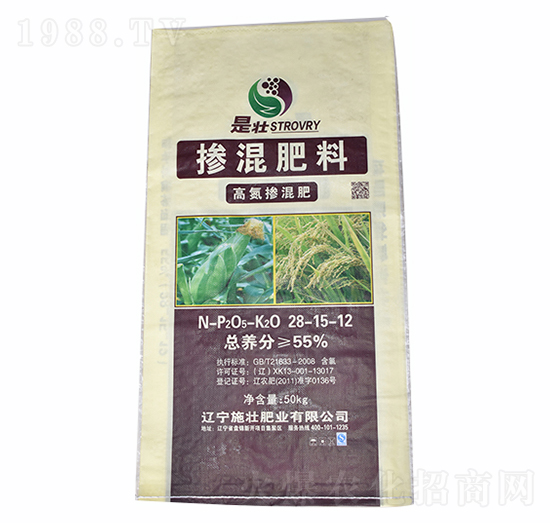 55%高氮摻混肥料28-15-12-施壯肥業(yè)