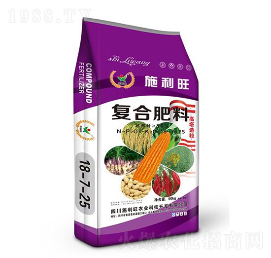 高塔造粒復(fù)合肥料18-7-25-施利旺農(nóng)業(yè)