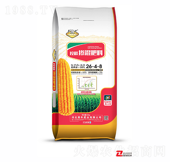 控釋摻混肥料26-4-8-黑牛肥業(yè)