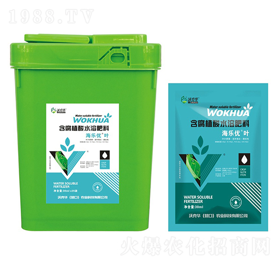 含腐植酸水溶肥-海樂優(yōu)葉-沃克華