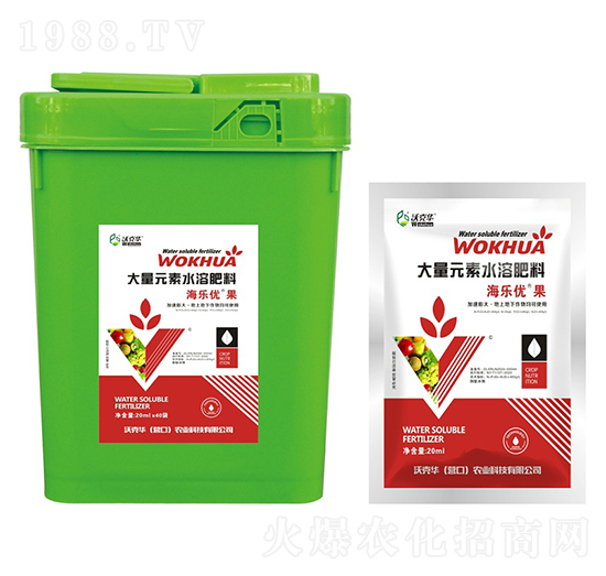海樂(lè)優(yōu)果大量元素水溶肥-沃克華