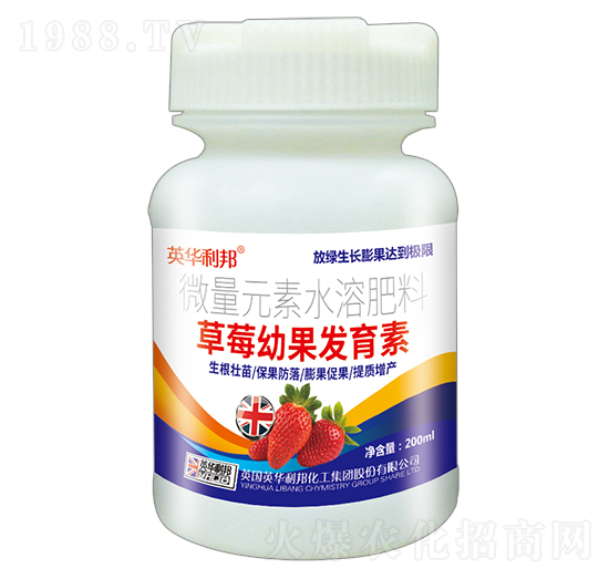 草莓幼果發(fā)育素-英華利邦-天舜植保
