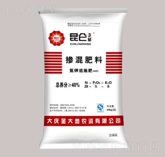 氮鉀追施摻混肥料29-5-6-昆侖之美-永利肥業(yè)