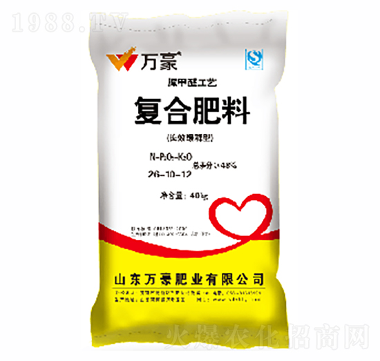 脲甲醛玉米專用復合肥料26-10-12-萬豪