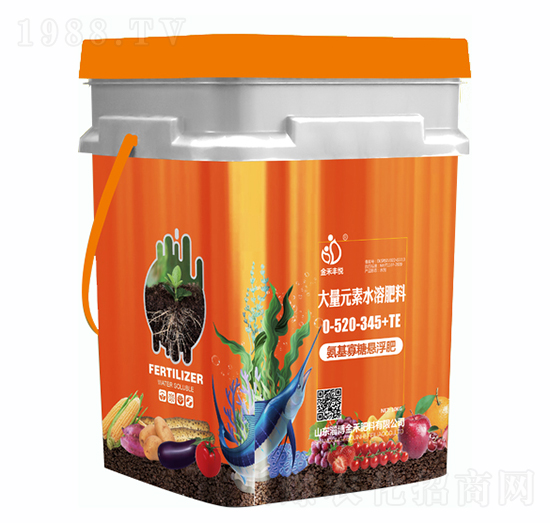 大量元素水溶肥料0-520-345+TE-淄博金禾