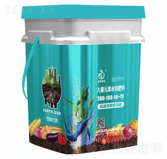 大量元素水溶肥料260-100-10+TE-淄博金禾