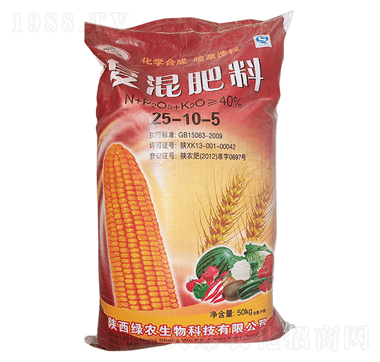 復混肥料25-10-5-綠農生物