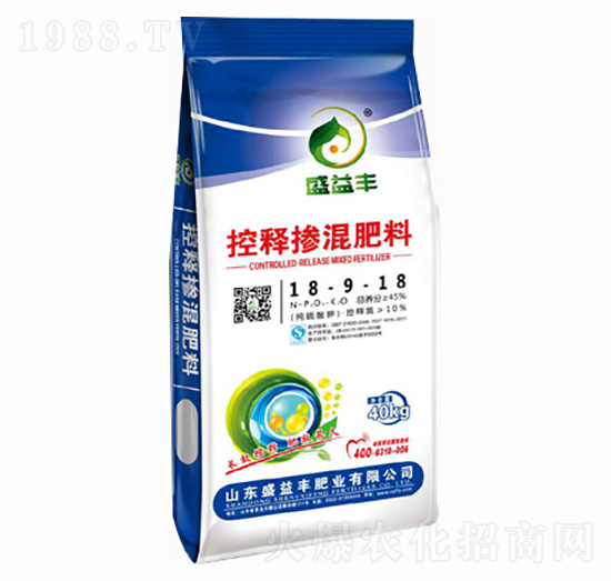 控釋摻混肥料18-9-18-盛益豐