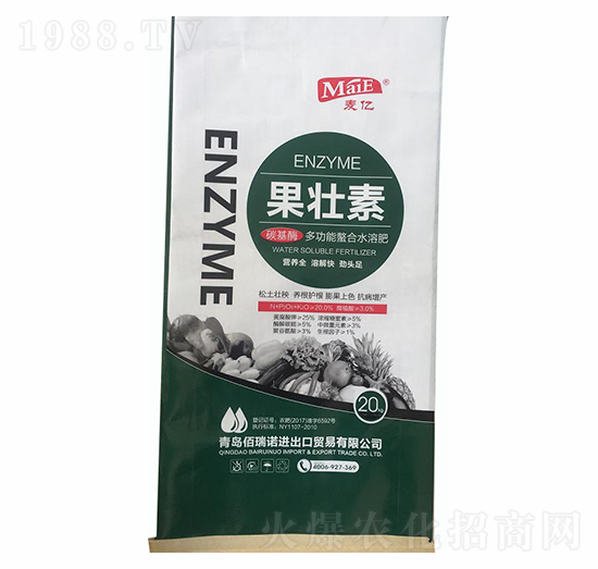 碳基酶多功能熬合水溶肥-果壯素-致翠生物