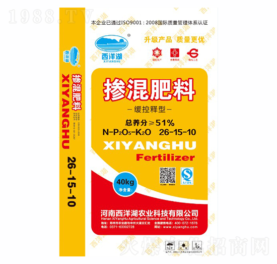 51%緩控釋型摻混肥料26-15-10-西洋湖農(nóng)業(yè)