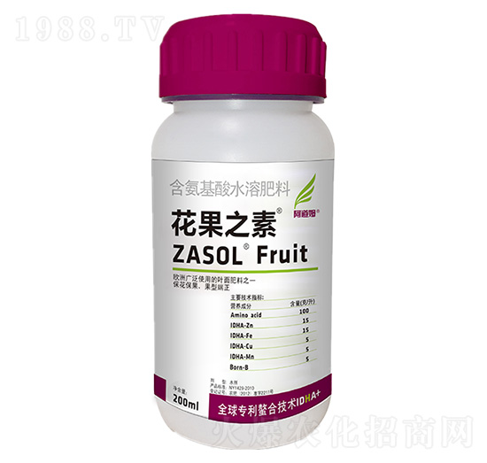 200ml含氨基酸水溶肥料-花果之素-阿道姆