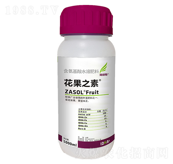 1000ml含氨基酸水溶肥料-花果之素-阿道姆