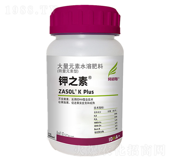 大量元素水溶肥料-鉀之素-阿道姆