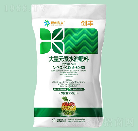 大量元素水溶肥料6-30-30-創(chuàng)豐-世創(chuàng)科興
