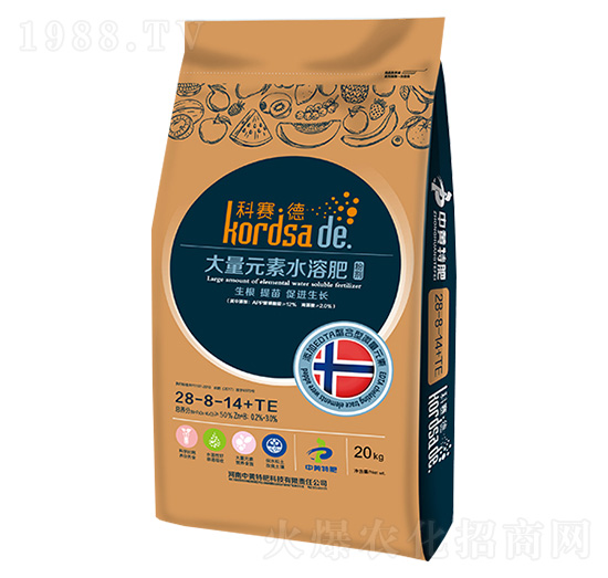 經(jīng)濟(jì)作物苗期專用水溶肥28-8-14-科賽德-農(nóng)富天下
