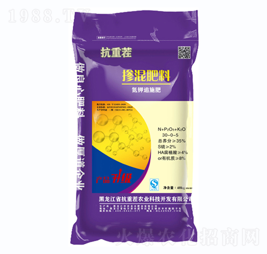 氮鉀追施摻混肥料30-0-5-中農圣豐