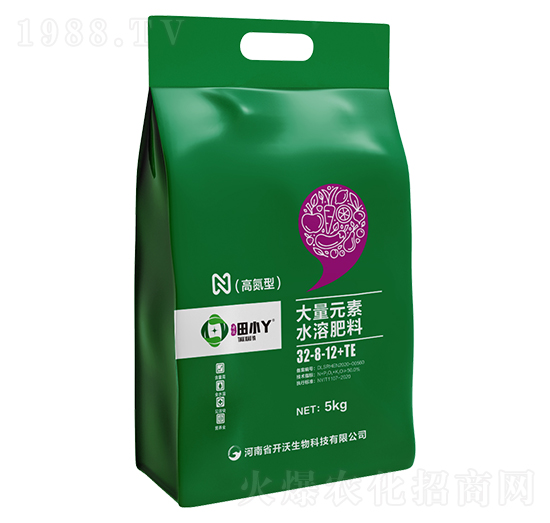 大量元素水溶肥料32-8-12+TE-田小丫-開沃生物