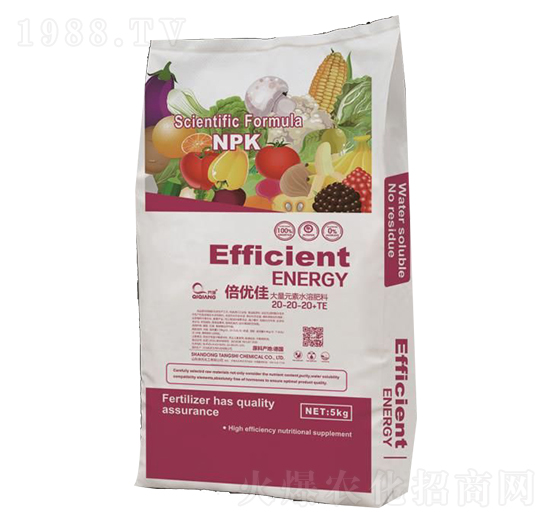 大量元素水溶肥料20-20-20+TE-倍優(yōu)佳-唐氏化工