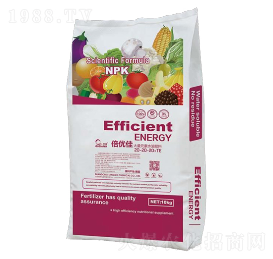 10kg大量元素水溶肥料20-20-20+TE-倍優(yōu)佳-唐氏化工