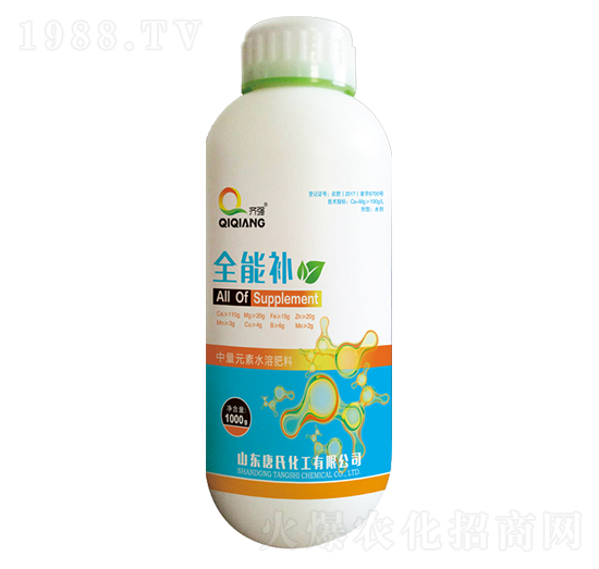 1000g中量元素水溶肥料-全能補-唐氏化工