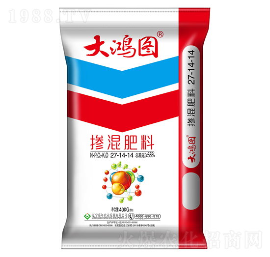 緩釋摻混肥料27-14-14-大鴻圖-嘉年農(nóng)業(yè)