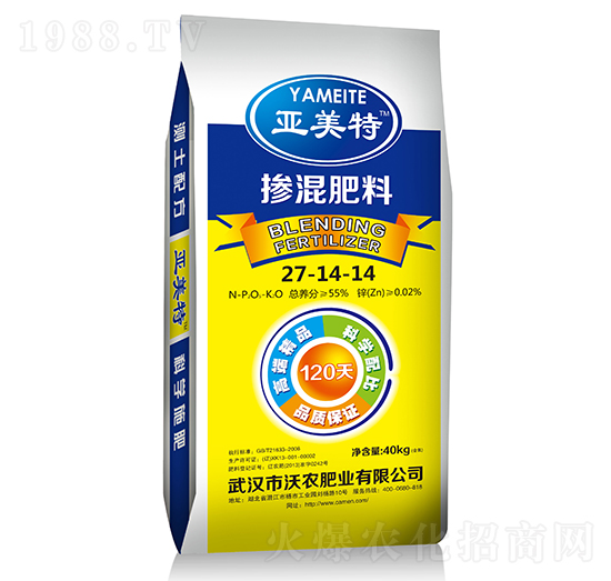 摻混肥料27-14-14-亞美特-嘉年農(nóng)業(yè)