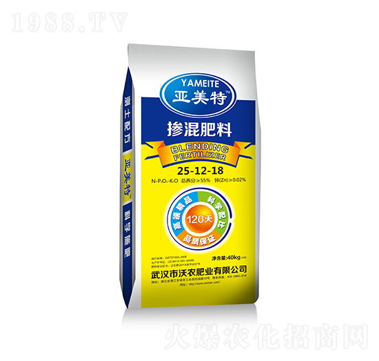 摻混肥料25-12-18-亞美特-嘉年農(nóng)業(yè)