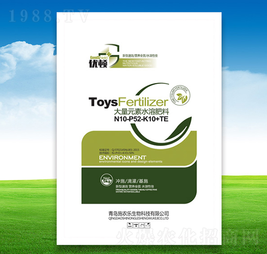 大量元素水溶肥10-52-10-優(yōu)頓-嘉佳福