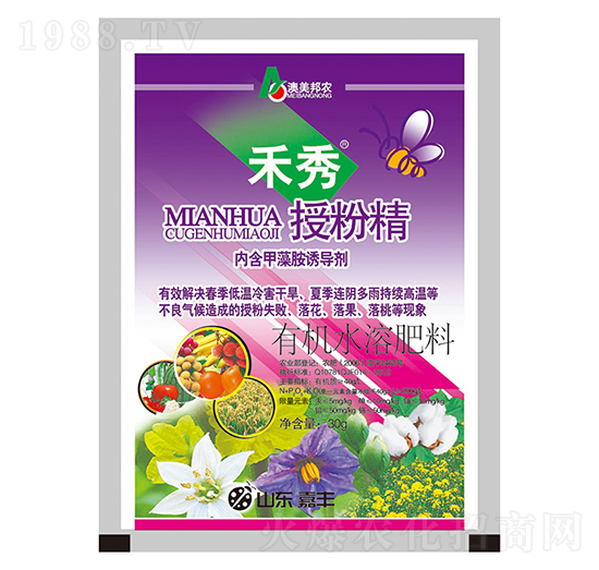 有機(jī)水溶肥料-禾秀·授粉精-嘉豐