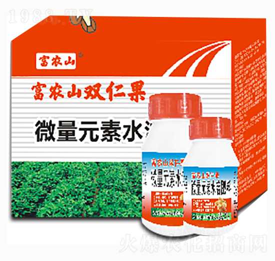 微量元素水溶肥料-富農(nóng)山雙仁果-萬(wàn)稼豐