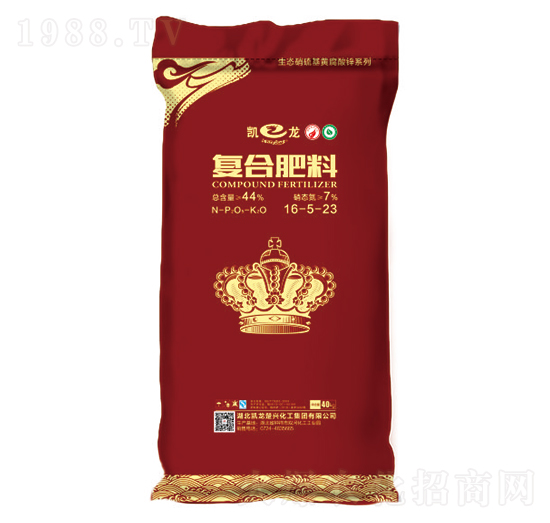 黃腐酸鋅復合肥料16-5-23-凱龍-凱龍楚興