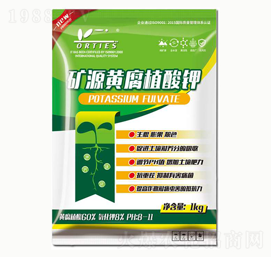 1kg礦源黃腐植酸鉀-奧德雷斯