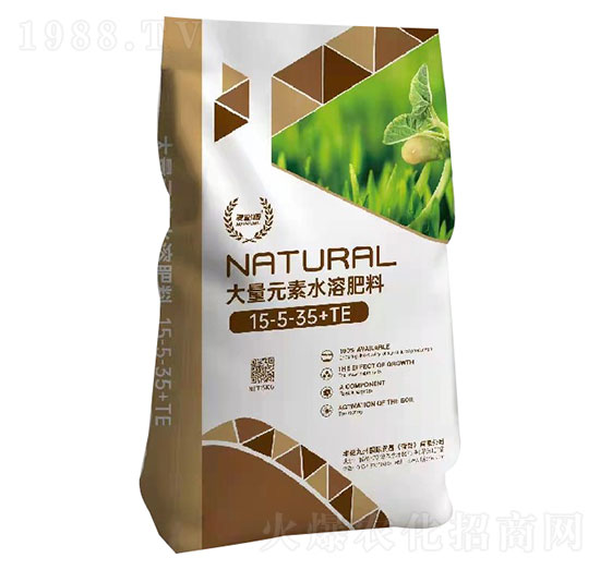 大量元素水溶肥15-5-35+TE-豐耘